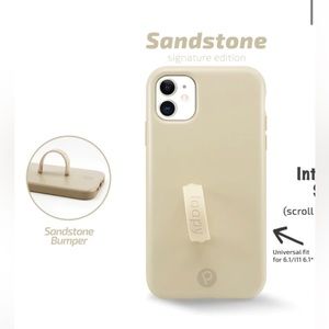 IPhone 11 LOOPY case in Sandstone.